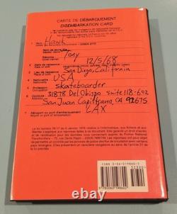 Tony Hawk Signed Autographed Book Hawk Occupation Skateboarder 1st Edition JSA