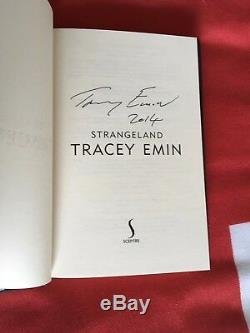 Tracey Emin Strangeland Hand Signed Book First Edition Rare