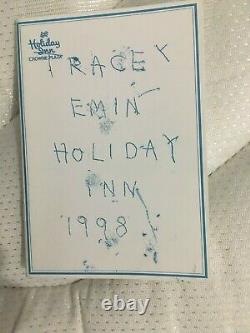 Tracey Emin signed limited edition Holiday Inn book