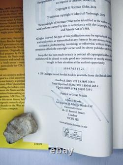 Tripped by Norman Ohler (Hardback Book) SIGNED- First Edition-Print