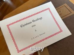 Triptych Llewellyn Howland Rare Vintage Book Signed by Author 1st Edition