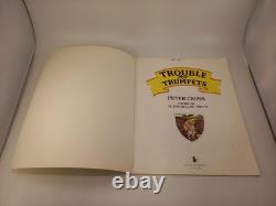Trouble for Trumpets By Peter Cross Paperback Signed 1989 VGC
