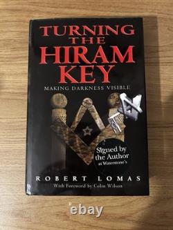 Turning The Hiram Key Robert Lomas Signed 1st First Edition Hardback Book