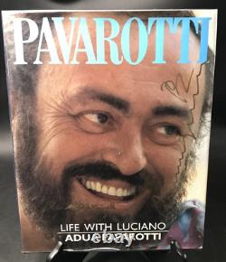 Twice Signed Luciano & Adua Pavarotti LIFE WITH LUCIANO First Edition Book HC UK