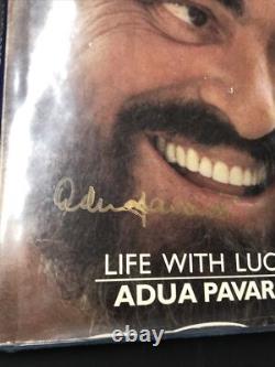 Twice Signed Luciano & Adua Pavarotti LIFE WITH LUCIANO First Edition Book HC UK