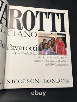 Twice Signed Luciano & Adua Pavarotti LIFE WITH LUCIANO First Edition Book HC UK