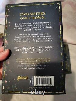Twin Crowns, Cursed Crowns. 4 Books Waterstones Signed Special Ed's Rose Wren