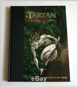 UNREAD Disney Out of Prnt'Tarzan Chronicles' Art Book Signed 3x 1st Edition COA