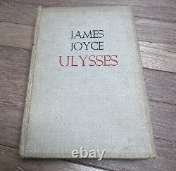 Ulysses by James Joyce 1st American Edition 4th Print 1934 SIGNED BY A. M. HOUSER