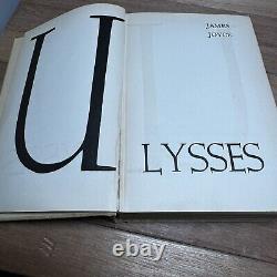 Ulysses by James Joyce 1st American Edition 4th Print 1934 SIGNED BY A. M. HOUSER