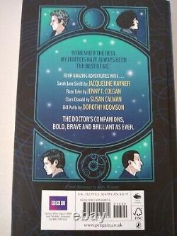 Unique Dr Who first edition hardback signed David Tennant and three companions