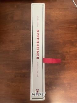 Unleashing Oppenheimer Christopher Nolan Signed Limited Edition Book Hardcover