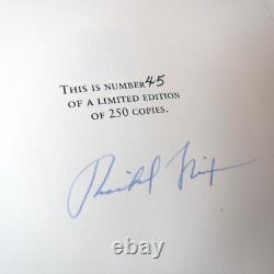 Us President Richard Nixon Signed Limited Edition Book Seize The Moment Leather