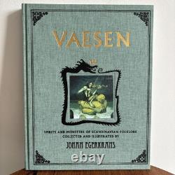 VAESEN Johan Egerkrans SIGNED Anniversary Edition + Signed Print Folklore Book