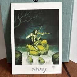 VAESEN Johan Egerkrans SIGNED Anniversary Edition + Signed Print Folklore Book