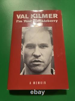 VAL KILMER Signed Copy Autographed Book Signed Edition I'm Your Huckleberry