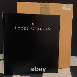 Vauxhall Lotus Carlton Limited Leather Edition Signed Book 1991 Omega Opel