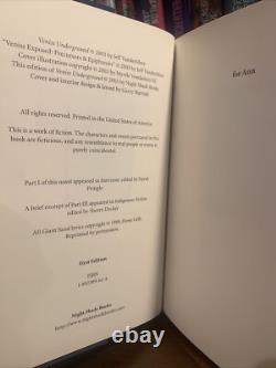 Veniss Underground Jeff Vandermeer Signed Limited First Edition Night Shade Book