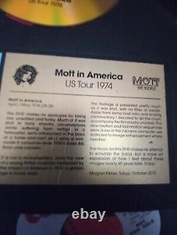 Very Rare Mott The Hoople We've Got A Great Future Behind Us Signed Book / DVD