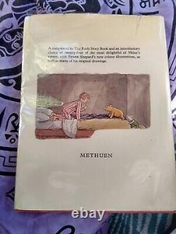 Very rare the christopher robin verse book signed by EH sheapard 1st edition Uk