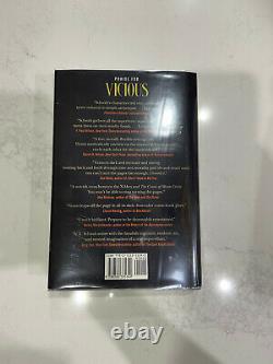 Vicious V. E. V E Schwab Signed Hardcover Book True First Edition 1st Print 2013
