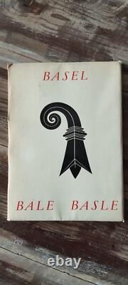 Vintage Signed rare book BASEL, ©by Edition Novos S. A, Lausanne 1960
