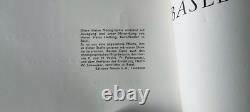 Vintage Signed rare book BASEL, ©by Edition Novos S. A, Lausanne 1960