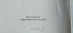 Vintage Signed rare book BASEL, ©by Edition Novos S. A, Lausanne 1960