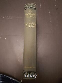 Vintage book On Wandering Wheels By Jan & Cora Gordon 1st Edition signed