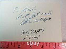 WARREN BUFFETT SIGNED 1994 of Permanent Value RARE BOOK First Edition & Printing