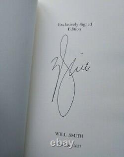 WILL SMITH SIGNED Will Hardback first edition book AUTOGRAPHED