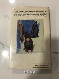WILLIAM S BURROUGHS QUEER Signed Hardcover Book 1st Edition Naked Lunch Junky