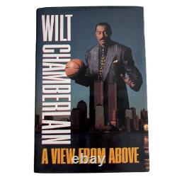 WILT CHAMBERLAIN SIGNED 1ST EDITION BOOKA VIEW FROM ABOVE JSA Authenticated