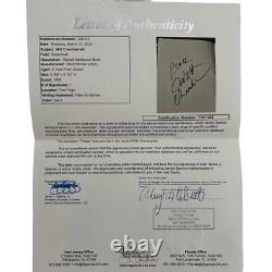 WILT CHAMBERLAIN SIGNED 1ST EDITION BOOKA VIEW FROM ABOVE JSA Authenticated