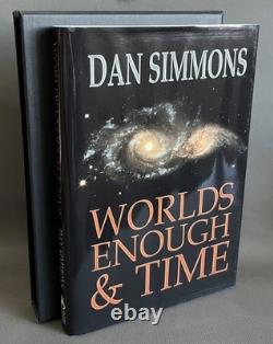 WORLDS ENOUGH & TIME by Dan Simmons (2002) Subterranean 1st ed limited/signed