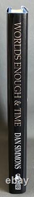 WORLDS ENOUGH & TIME by Dan Simmons (2002) Subterranean 1st ed limited/signed