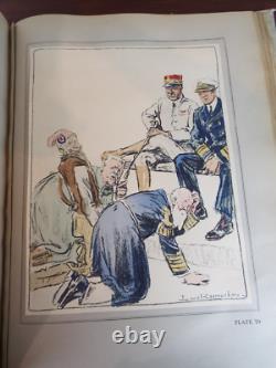 WW1 Signed 1st De Luxe Edition Book Signed Louis Raemaker Art 1919 The Great War