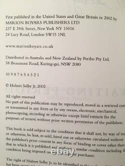 Waiting Period SIGNED FIRST EDITION book by Hubert Selby Jr 2002 Marion HCwDJ