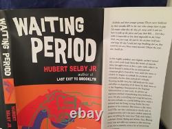 Waiting Period SIGNED FIRST EDITION book by Hubert Selby Jr 2002 Marion HCwDJ