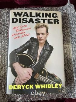 Walking Disaster by Deryck Whibley Hardback Signed First Edition