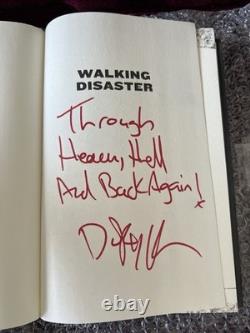 Walking Disaster by Deryck Whibley Hardback Signed First Edition