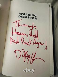 Walking Disaster by Deryck Whibley Hardback Signed First Edition