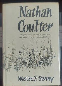 Wendell Berry Nathan Coulter Signed First Edition Book