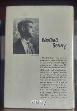 Wendell Berry Nathan Coulter Signed First Edition Book