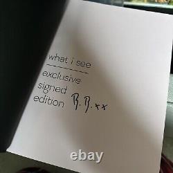 What I See by Brooklyn Beckham (Hardcover, 2017) Signed Edition Photography Book