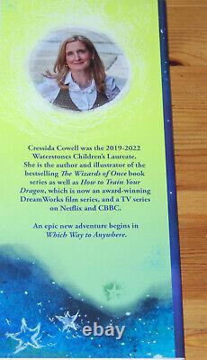 Which Way Round 1 & 2 by Cressida Cowell SIGNED UK Hardbacks (1/1)