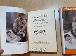 William S Hart Book Signed The Law On Horseback 1st Edition HC/DJ 1935 Actor