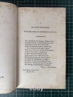 William Wordsworth. SIGNED. The Excursion Being a Portion of The Recluse