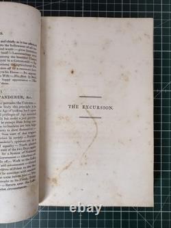 William Wordsworth. SIGNED. The Excursion Being a Portion of The Recluse