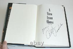 Wilt Chamberlain Autographed Signed Book A VIEW FROM ABOVE 1st Edition